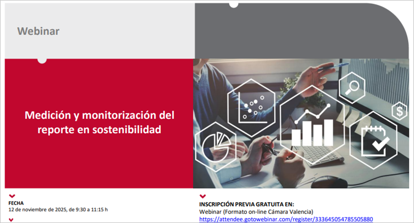  Webinar: Medición y monitorización del reporte en sostenibilidad (Fecha: 12.11.2025)
